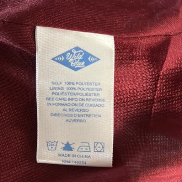 ❤️ Wild Blue Sadie Robertson heart print dress ❤️ - Picture 6 of 6